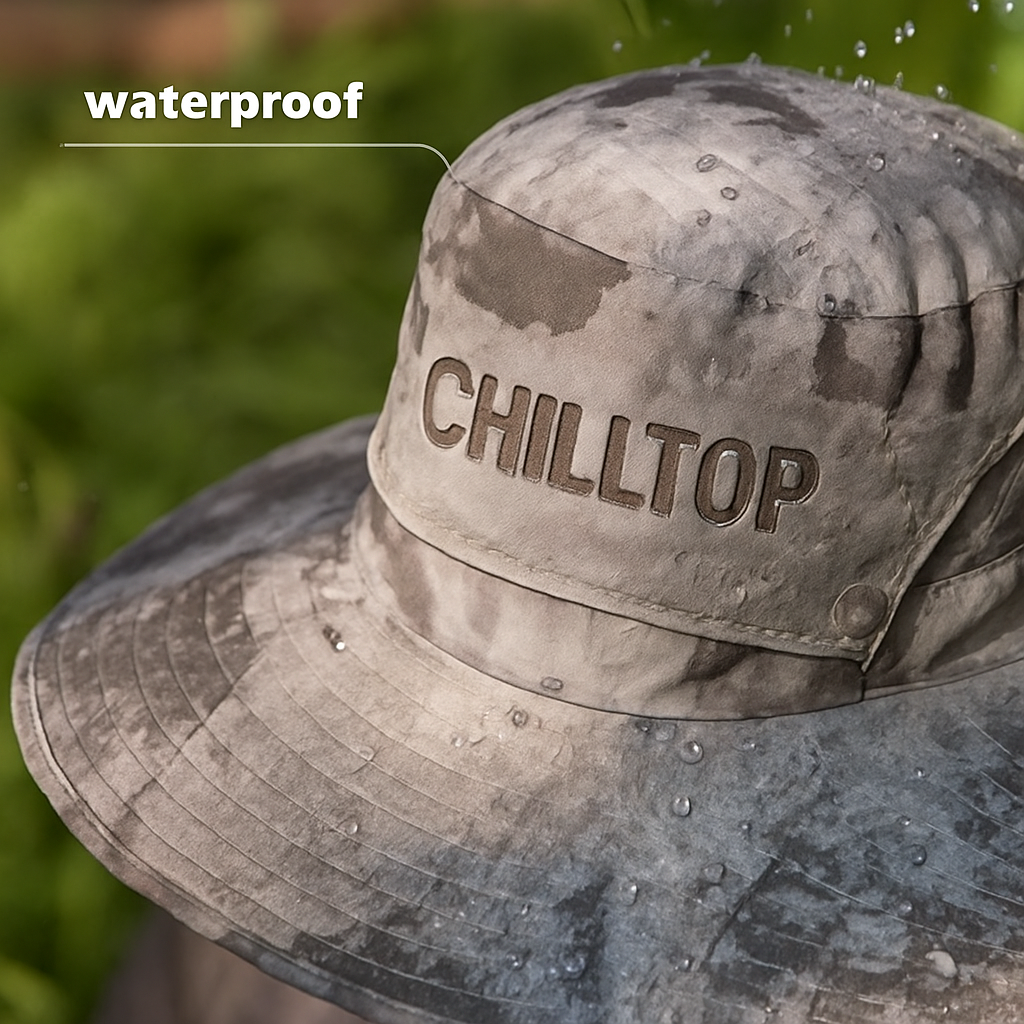 "CHILLTOP" SOLAR POWERED FAN HAT (UNISEX 1 SIZE FITS ALL)